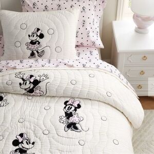 Pottery Barn Kids Minnie Mouse entire bedding collection